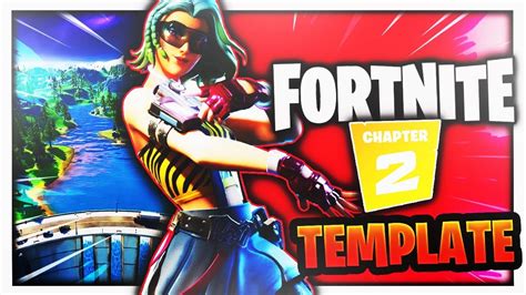 Fortnite Chapter 2 Thumbnail Template Youtube