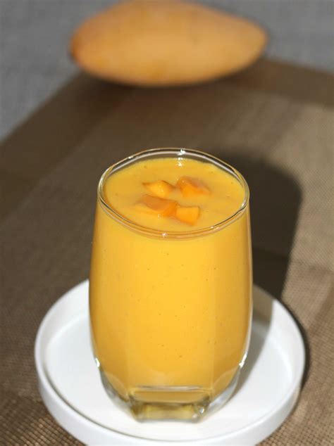 Mango Milkshake Recipe Mango Shake Snazzy Cuisine