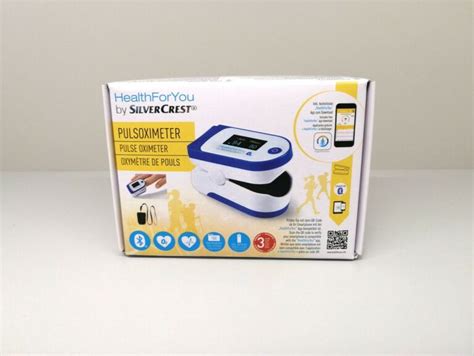 PULSOKSYMETR SILVERCREST SPO55 BLUETOOTH | Urządzenia do mierzenia ...