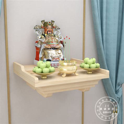 Buddha Niche Solid Wood Altar Altar Buddha Shrine Altar Guan Gong God