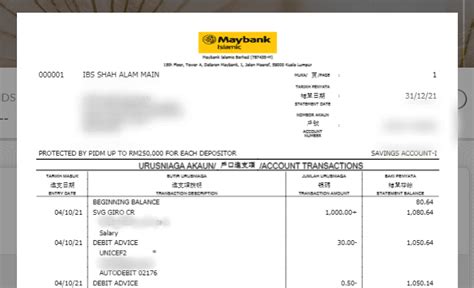 Cara Dapatkan Bank Statement Maybank Penyata Bank