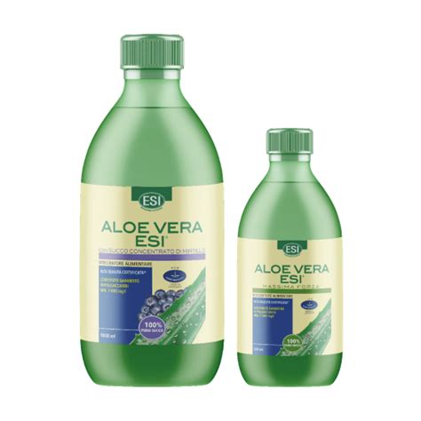 Čisti sok Aloe Vera Esi borovnica 1 l gratis Aloe vera sok