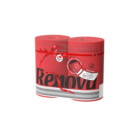 Renova Red Label Red Toilet Paper 4 Pc Toilet Rolls And Tissues Toiletries Health And Beauty