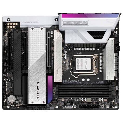 Gigabyte Z590 VISION G Motherboard Black Techinn