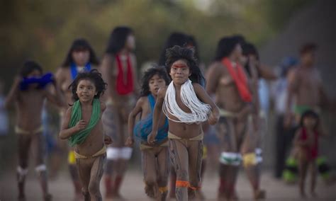 Imagens do Quarup na reserva indígena do Xingu Jornal O Globo