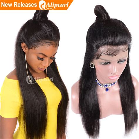 Buy 360 Lace Frontal Human Hair Wigs Pre Plucked