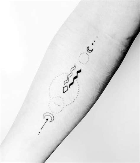 51 Unique And Gorgeous Aquarius Tattoos Design With Meaning