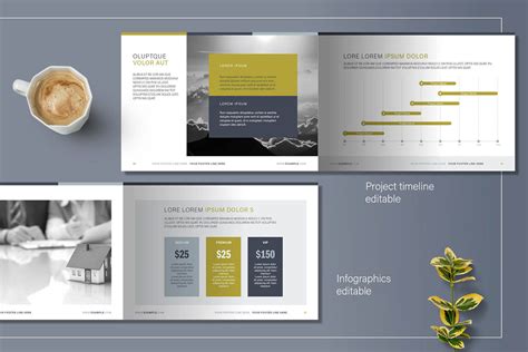 Business brochure InDesign Template :: Behance