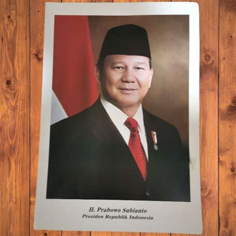 Jual Poster Foto Presiden Dan Wakil Presiden Terpilih 2024 Shopee