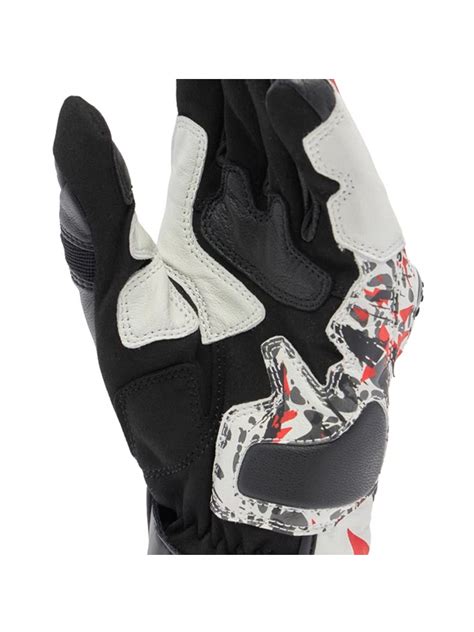 Rękawice Motocyklowe Dainese Mig 3 Unisex czarno czerwono białe