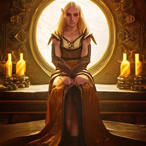 The Elder Scrolls Vi Charismatic Regal Blonde High Stable Diffusion