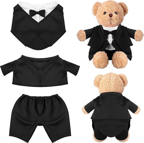 Amazon Conjunto De Traje De Esmoquin Ropa De Oso Adecuado Para 13