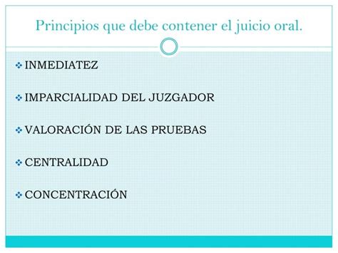 Los Juicios Orales En Materia Penal Ppt