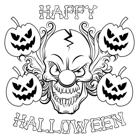 Halloween Free Printables Coloring Pages Calendar Printables