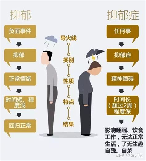 导致抑郁症的两大因素 知乎