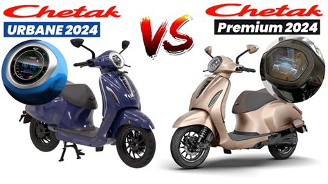 Bajaj Chetak Urbane Vs Premium New Tft Display Bajaj