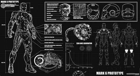 Arc Reactor Schematics Arc Reactor Blueprint By Savantguarde