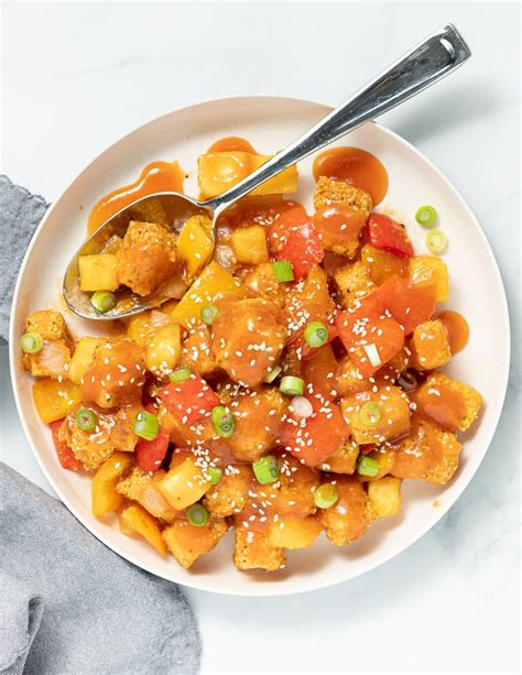 Sweet And Sour Tofu A Virtual Vegan