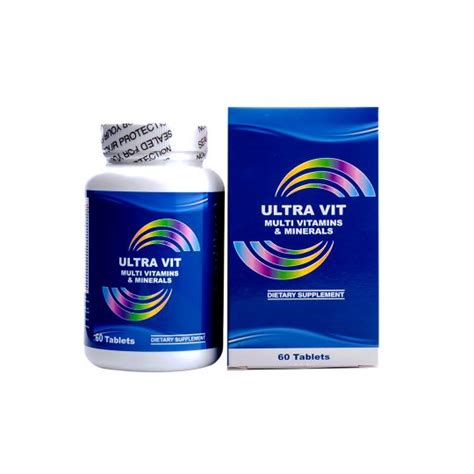 Ultra Vit Multivitamin+Minerals 60 Tablets – Pharmazone