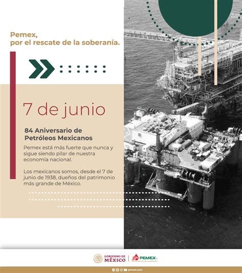 Petróleos Mexicanos on Twitter Hoy conmemoramos el 84 aniversario de