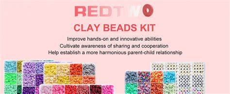 Amazon Redtwo Clay Beads Bracelet Making Kit Colors