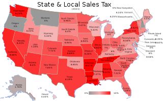 Sales Taxes In The United States Wikiwand