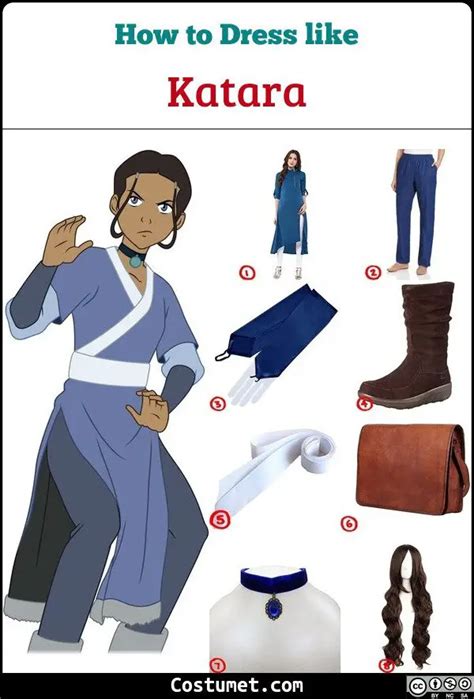 Waterbender Katara Costume for Halloween