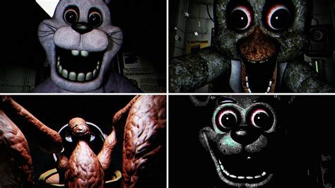 Graveyard Shift At Freddy S Demo All Jumpscares Easter Egg Youtube