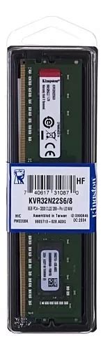 Memoria Ram Valueram Color Verde Gb Kingston Kvr N S