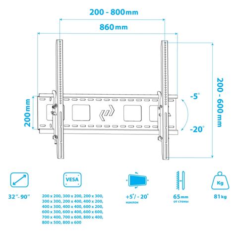 Кронштейн для телевизора KROMAX STAR-2 new — в интернет-магазине ТВ ...