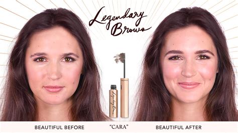 How To Eyebrows Tutorial For Uneven Brows Charlotte Tilbury Youtube