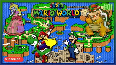 Super Mario World Gameplay Explorando O Reino Dos Cogumelos YouTube