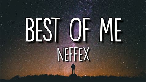 Neffex Best Of Me Lyrics Lyric Video Youtube