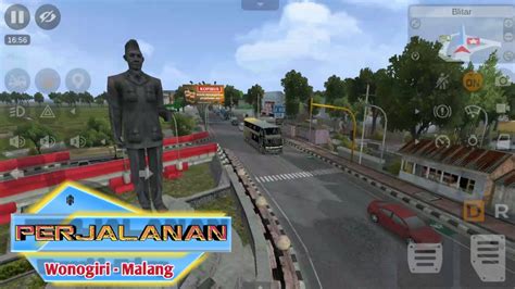 Perjalanan Wonogiri Malang Bussid Youtube