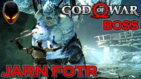 GOD OF WAR 2018 KRATOS VS JARN FORT YouTube