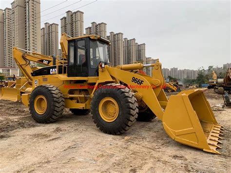 Used Wheel Loader Caterpillar F With Front End Loader Caterpillar