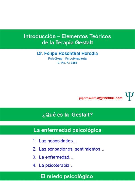 01d Introducción Elementos Teóricos De La T Gestalt 2022