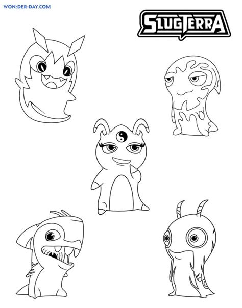 Slugterra Tormato Printable Coloring Page And Wallpaper Printable My