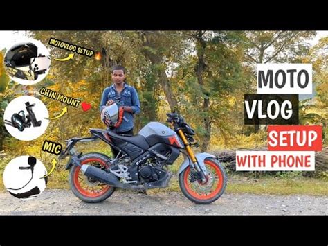 Motovloging Setup With Mobile Budget Motovloging Setup With Mobile