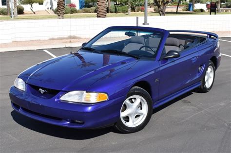 No Reserve: 1995 Ford Mustang GT Convertible 5-Speed for sale on BaT ...