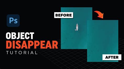 How To Make Objects Disappear In Photoshop YouTube