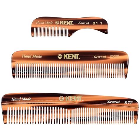 Kent Combs For Men Beard Comb Set Pocket Comb Beard Kit