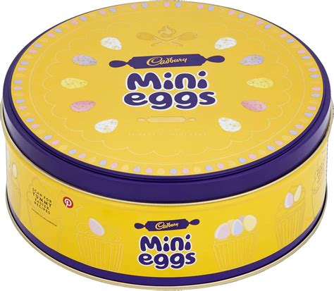 Cadbury Chocolate Mini Eggs Tin 319g Uk Grocery