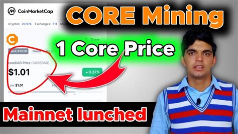 Core Mining New Update 🤑 Mainnet Launched 1core 1 01 Core Mining