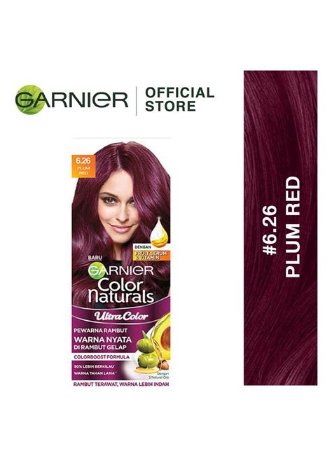 Garnier Hair Color Naturals 6 26 Plum Red Klik Indomaret