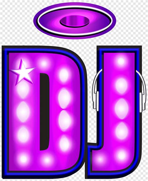 Dj Lights Illustration Disc Jockey Dj Neon Purple Violet Png Pngegg