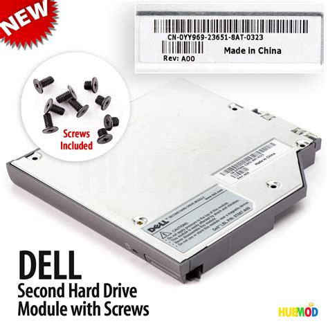 Genuine Dell 2nd Ide Hdd Hard Drive Caddy Media Bay Latitude D600 D610