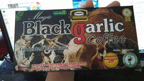 Black Garlic Coffee Pertama Di Indonesia Sejak 2013 Black Garlic
