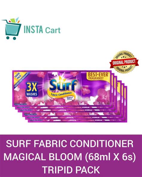 Surf Fabric Conditioner Magical Bloom 69ml X 6s Tripid Pack Lazada Ph