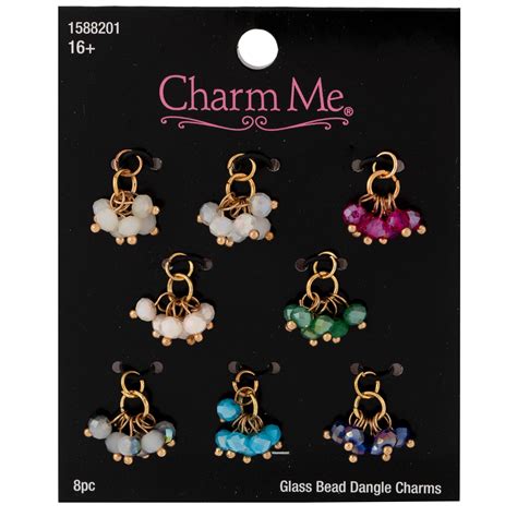 Glass Bead Bundle Charms Hobby Lobby